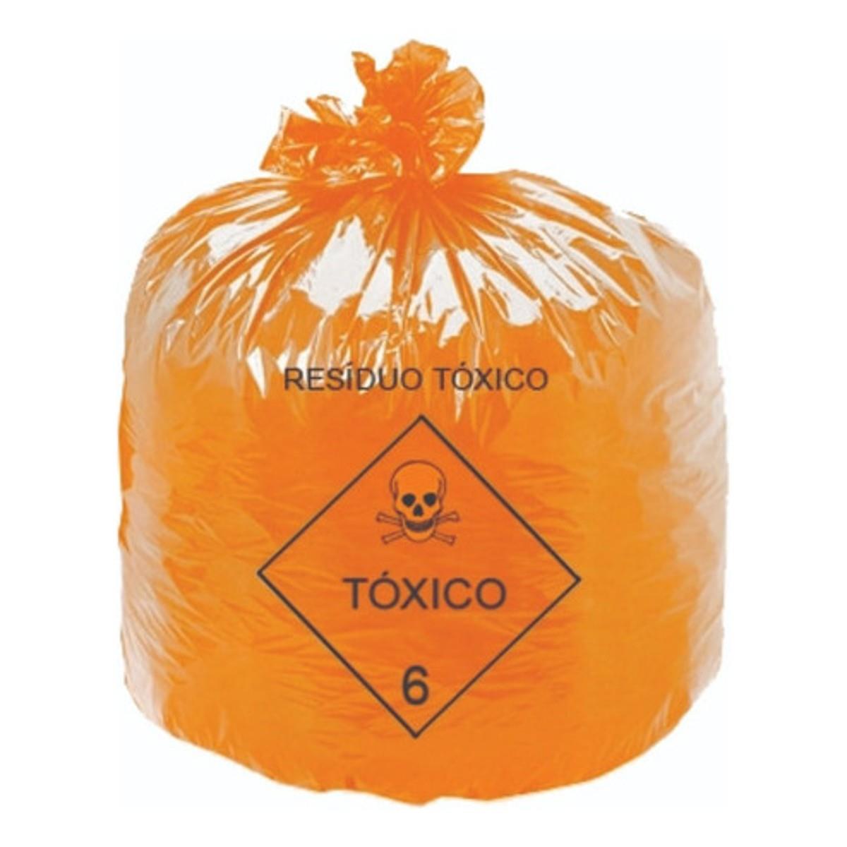 Saco P/lixo Lar.toxico 100lts C/100