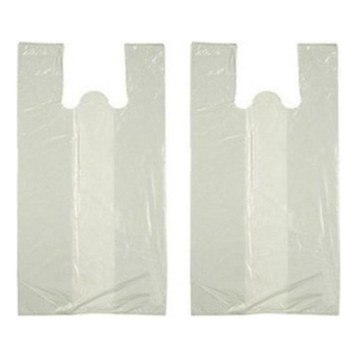 Sacolas Plasticas Branca Reciclada Recuperada 60x80 Com 5 Kg