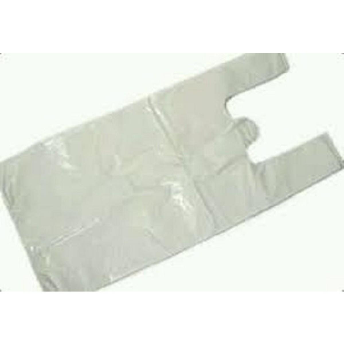 Sacolas Plasticas Branca Reciclada Reforçada Kit 3 Kg 40x50