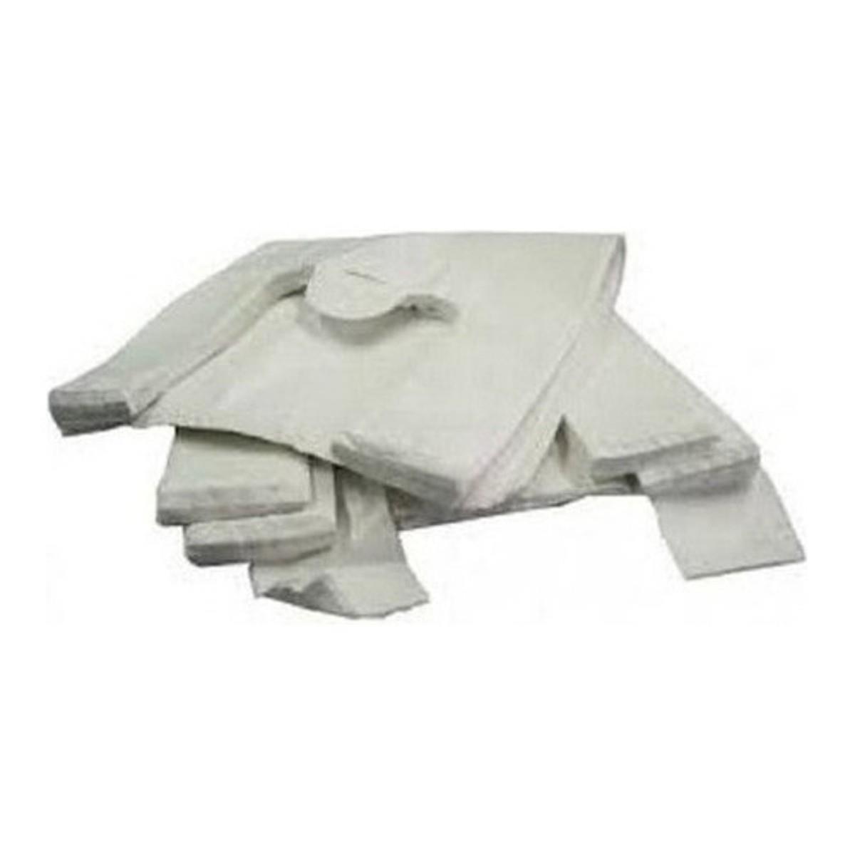 Sacolas Plasticas Branca Reciclada Reforçada 70x90 1 Kg