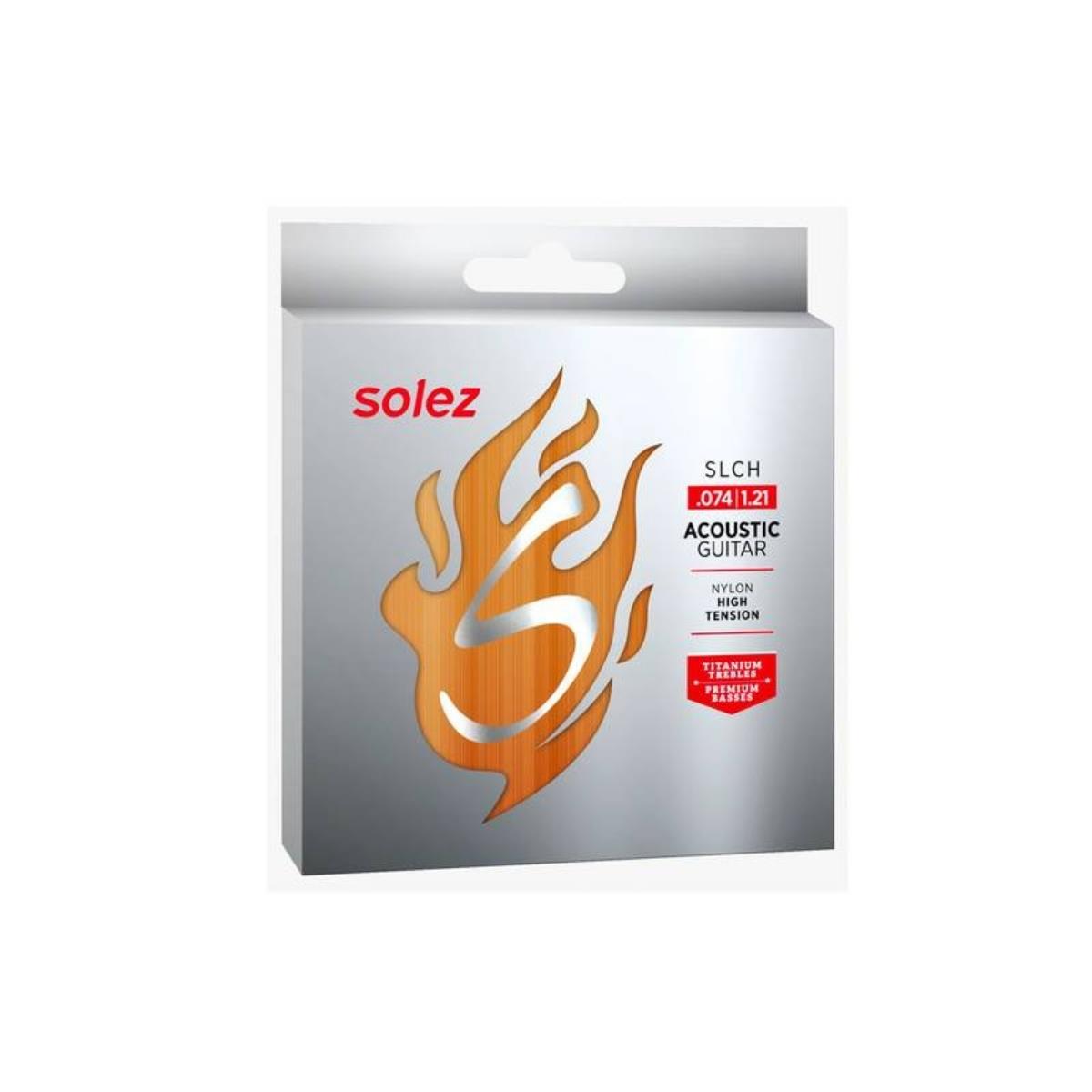 Slc H - Encordoamento Solez Violao Nylon Tensao Alta
