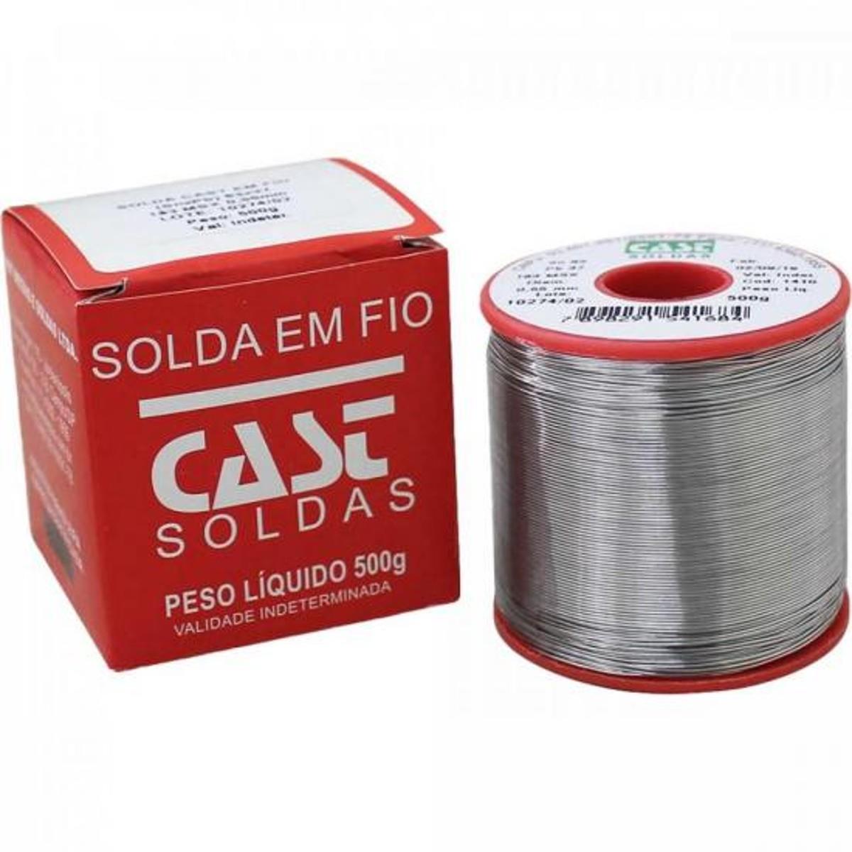 Solda em Fio 183-MSX0,75MM 500g Cast