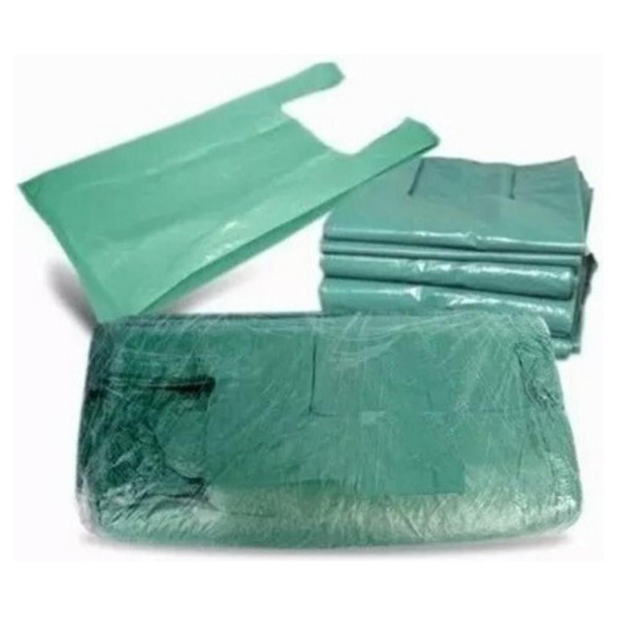Sacolas Plasticas Reciclada Reforçadas 45x60 Pacote De 10kg
