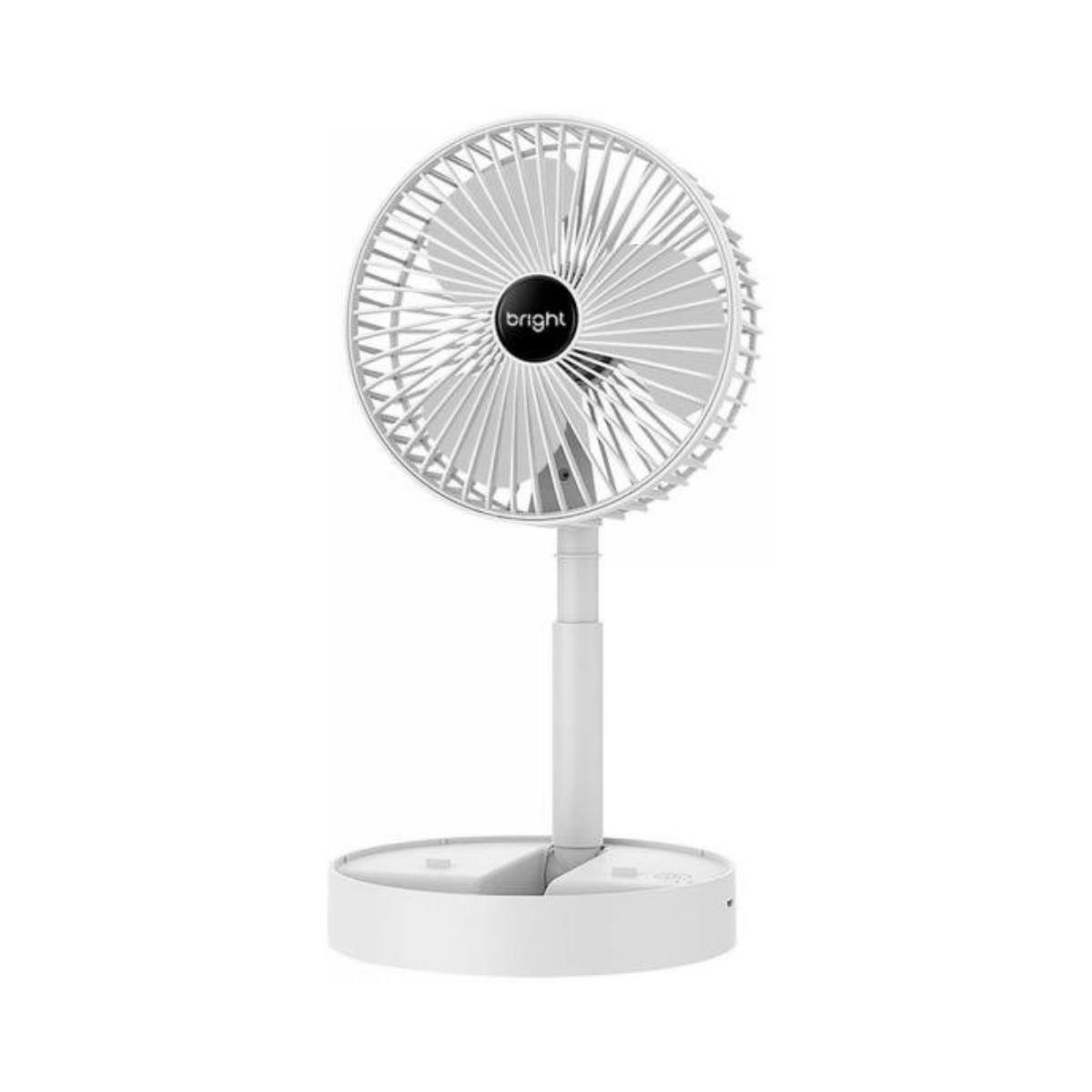 Ventilador Portátil Recarregável Bright VN002 Branco
