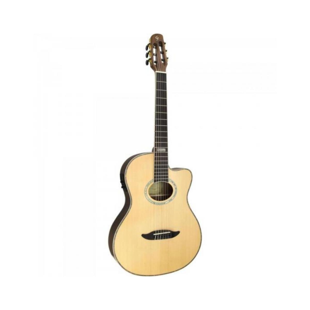 Violão Giannini GNF3S Eletroacústico Nylon Natural Satin