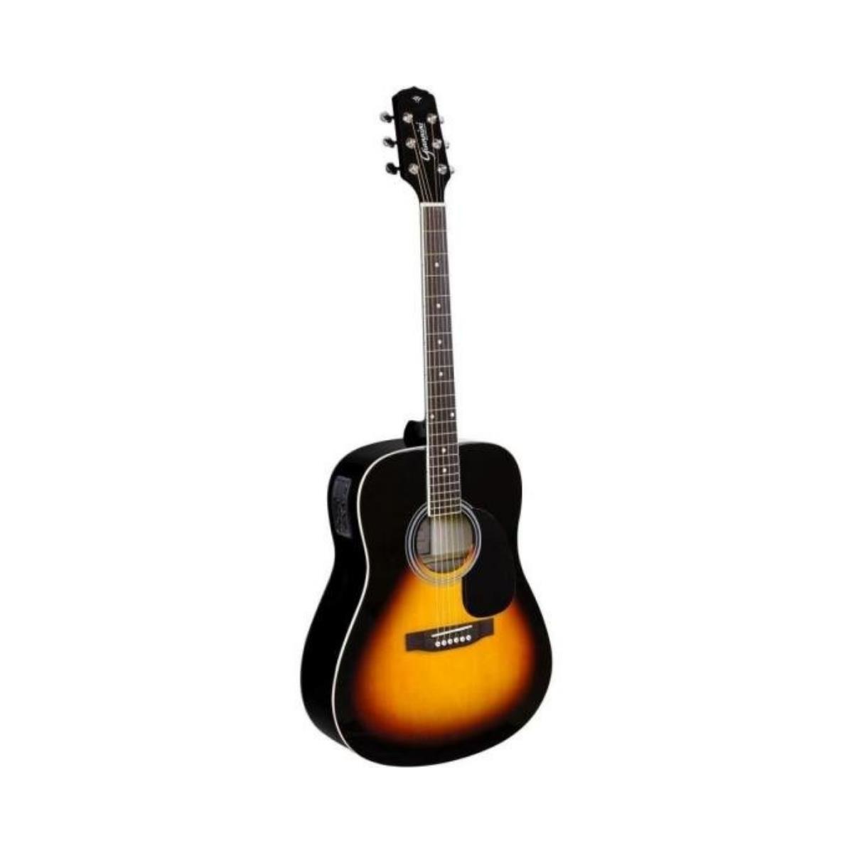Violão Giannini GD1 EQ Eletroacústico Dreadnought Vintage Sunburst Satin