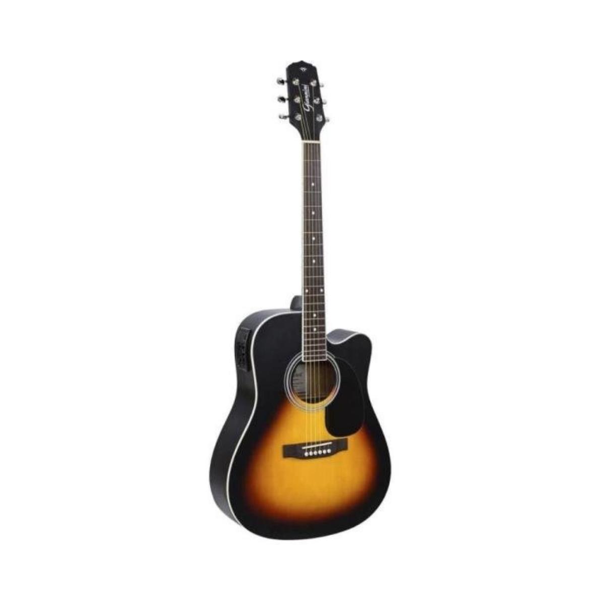 Violão Giannini GDC1 CEQ Eletroacústico Aço Vintage Sunburst Satin