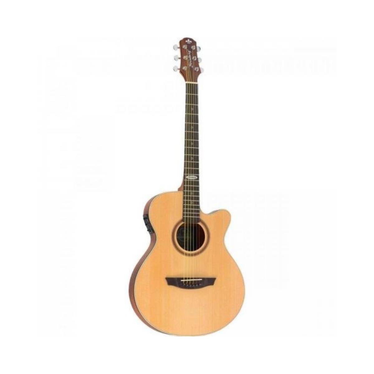 Violão Eletroacústico Strinberg Sf200c Aço Natural Satin
