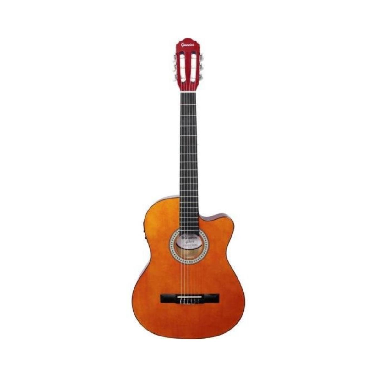Violão Giannini Start NF14 CEQ Eletroacústico Nylon Natural