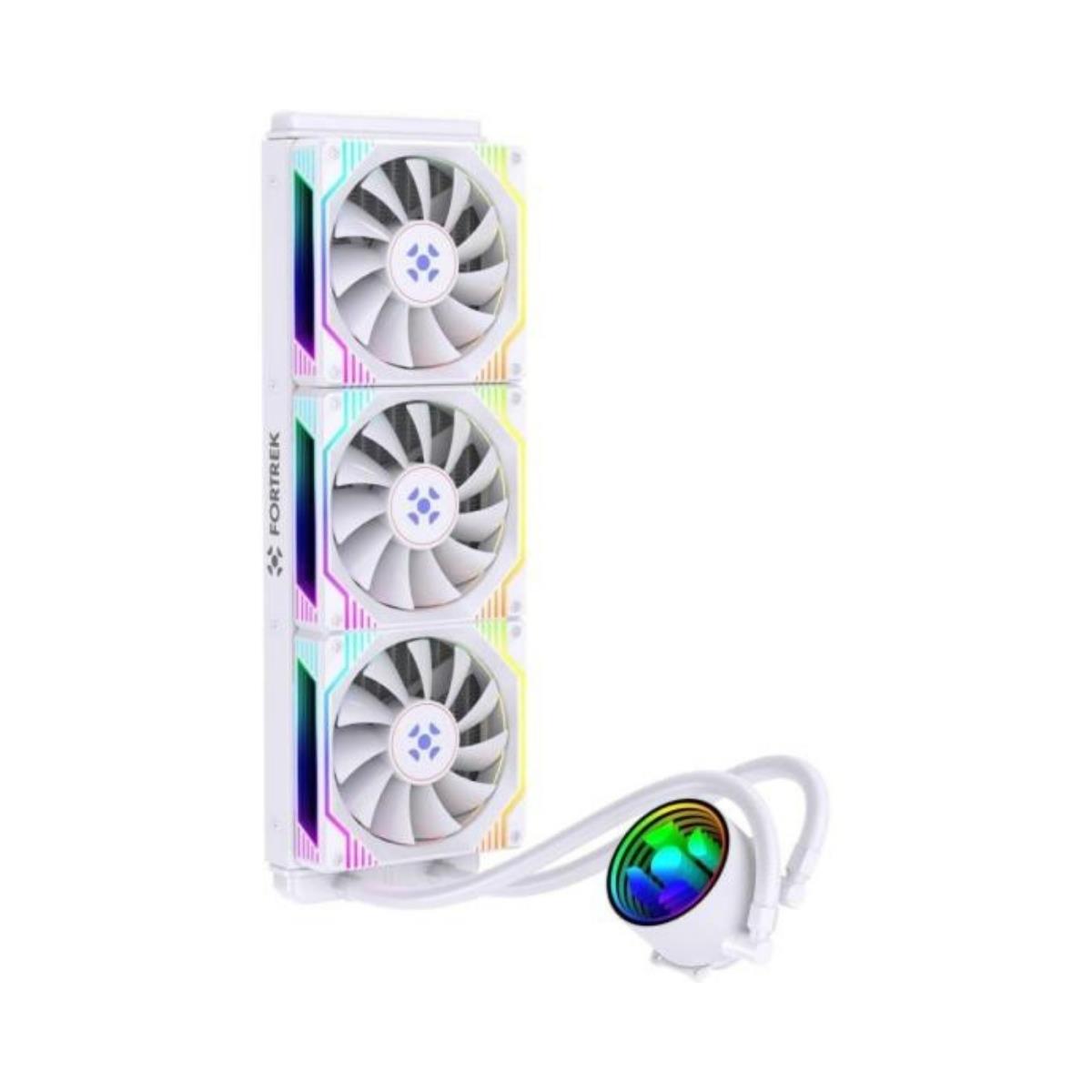 Water Cooler Fortrek Breezy 360 mm Fan Triplo Branco