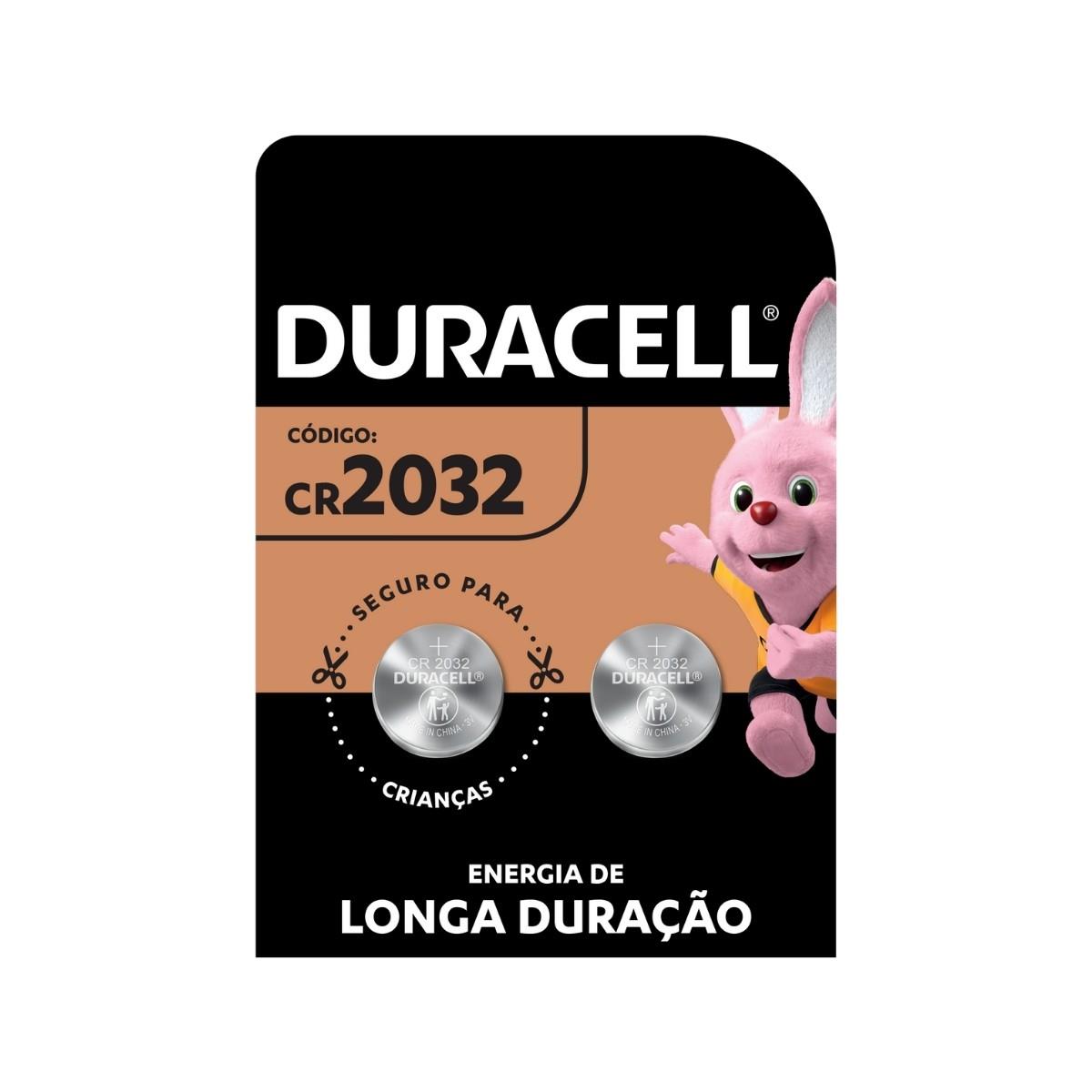 2 Baterias Cr2032 Duracell
