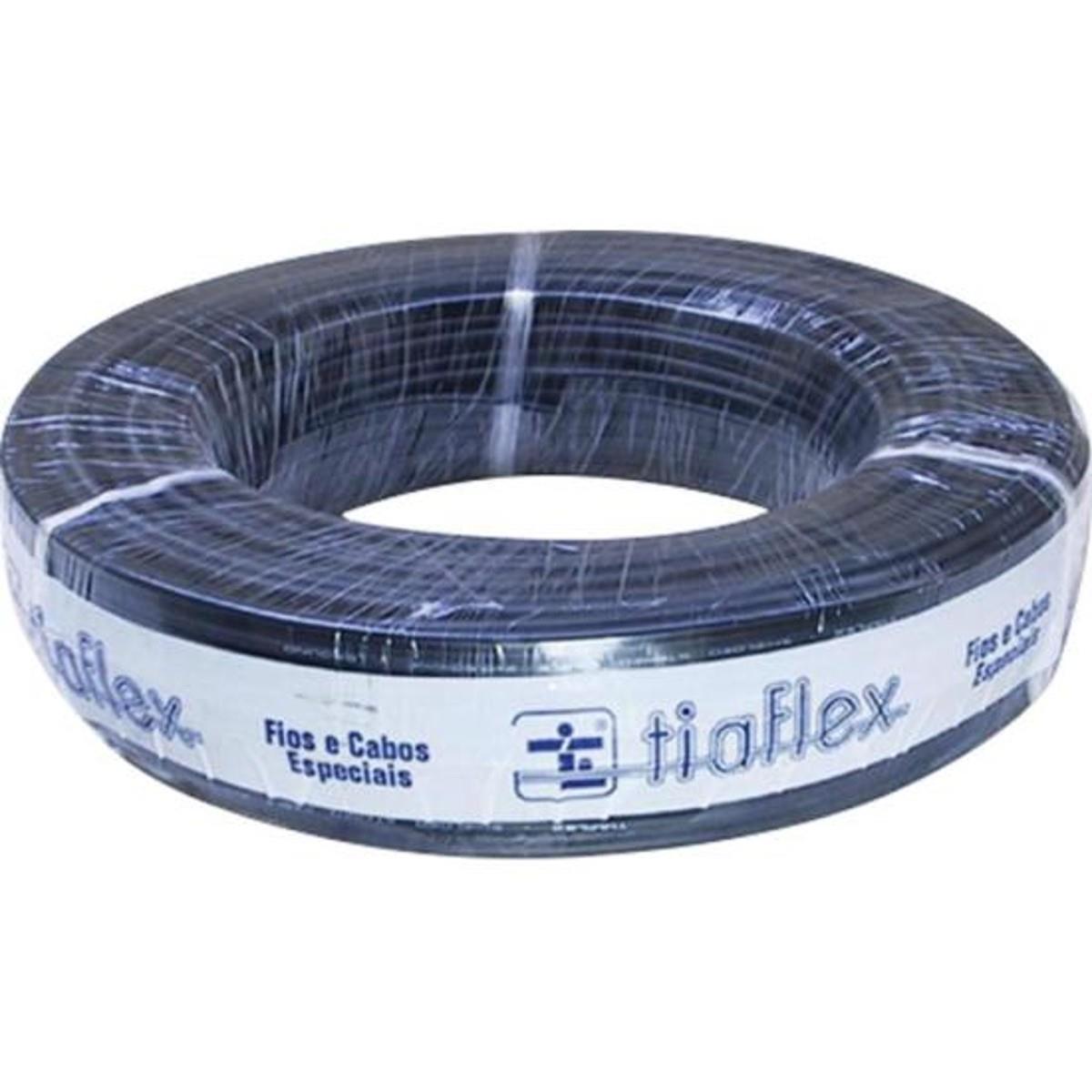 Cabo de Áudio Frequência Para Guitarra AF(E) 1x0,20mm Preto - RL / 100