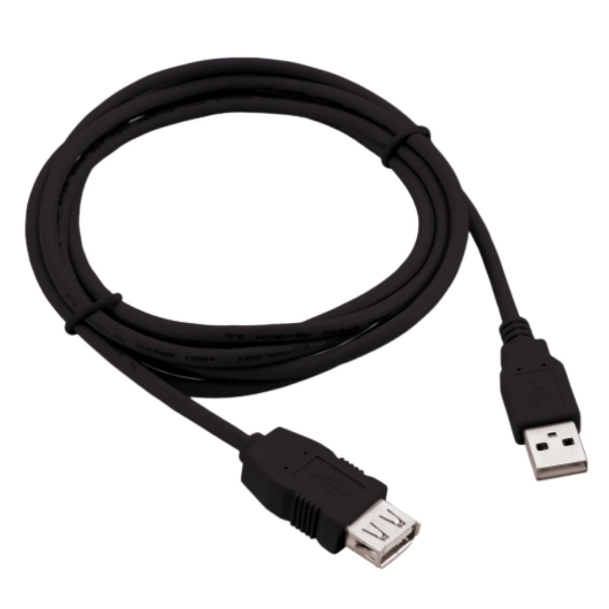 Cabo Usb A Macho Para Usb A Fêmea 2.0 5 Metros Storm