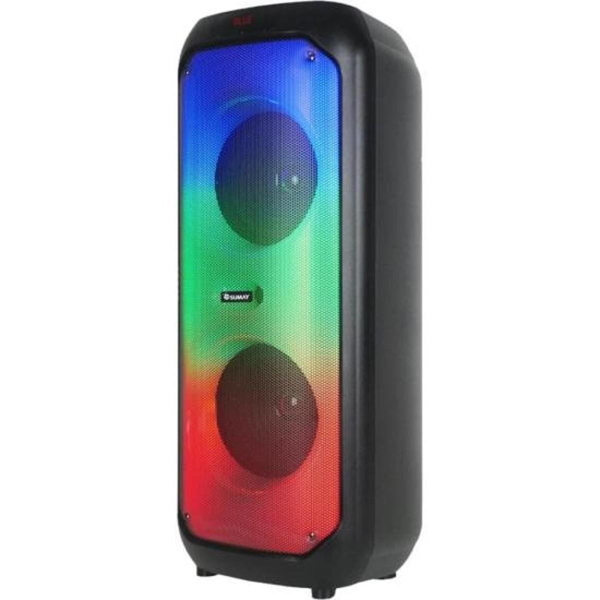 Caixa de Som Sumay CAP51 Fire 1000w Bluetooth Preta
