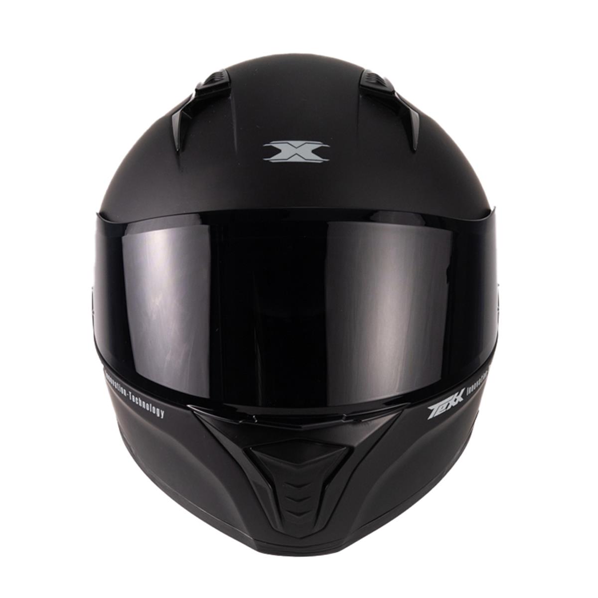 Capacete Texx Fecha Raptor Solid Pret Fosc 64