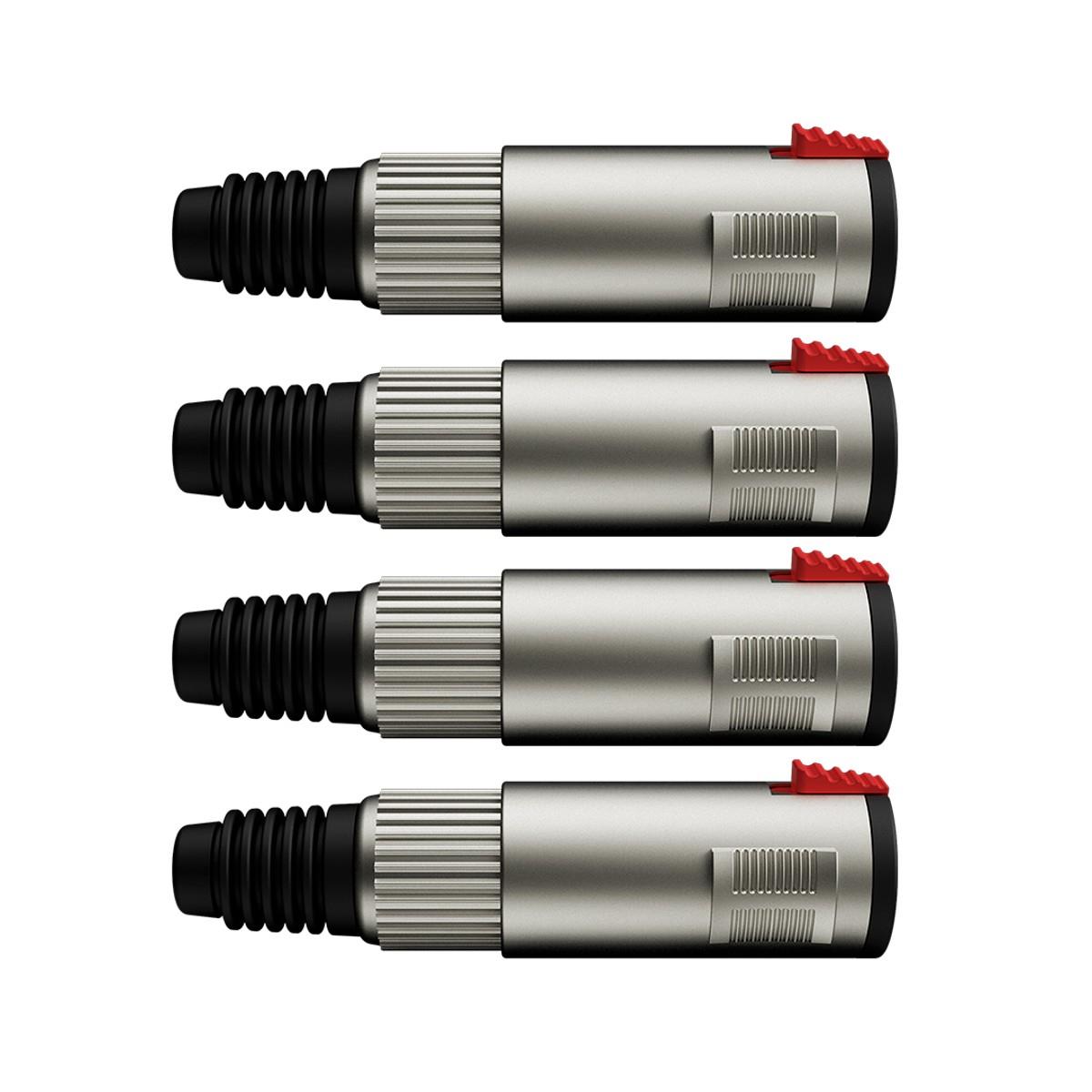 Conector P10 1/4 Femea Linha Trs Wc 197 Wireconex 04 Unidades