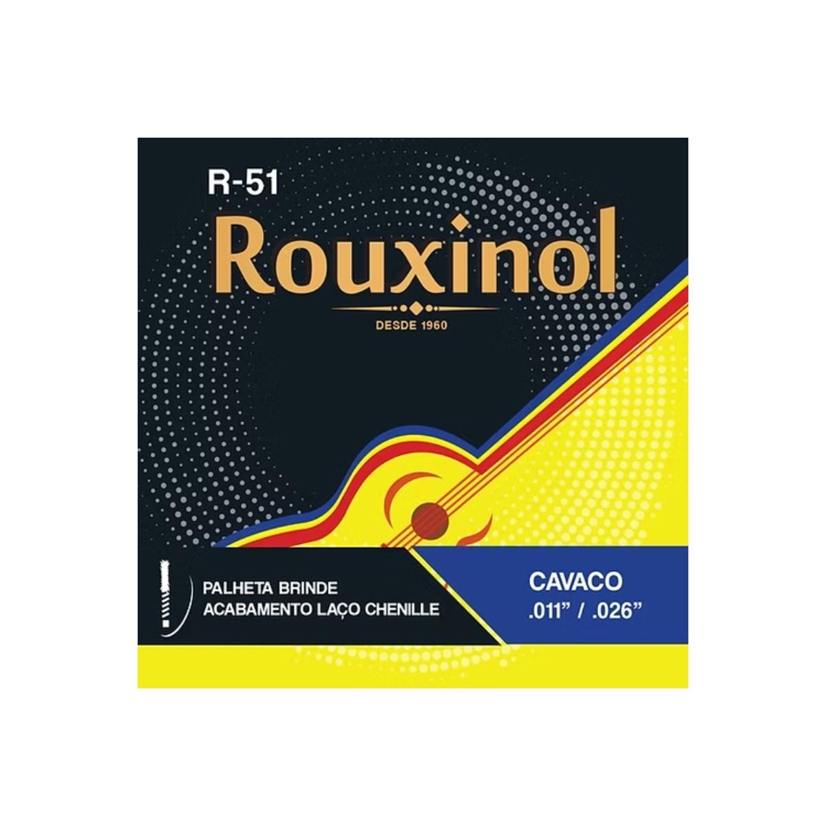 Encordoamento Cavaquinho R-51 Tradicional Chenille Rouxinol
