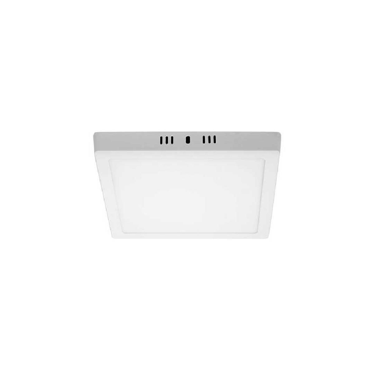 Painel Led 24w Lux Quadrado Sobrepor 6500k