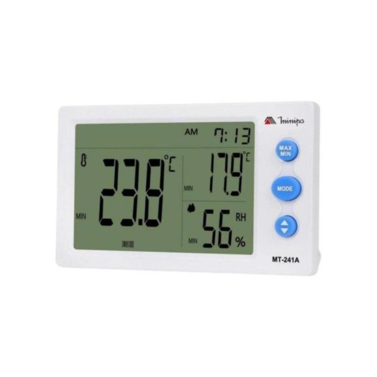 Relogio Termo Higrometro Minipa MT241A