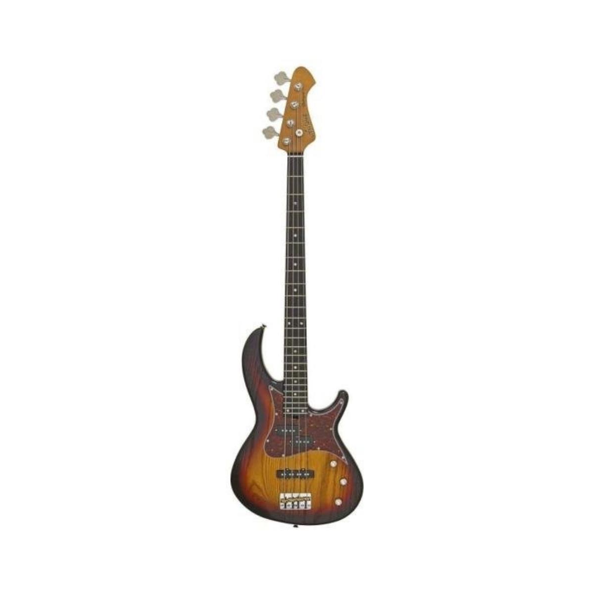 Contrabaixo Aria Pro II 313-MK2 Detroit 4 Cordas Open-Pore Sunburst