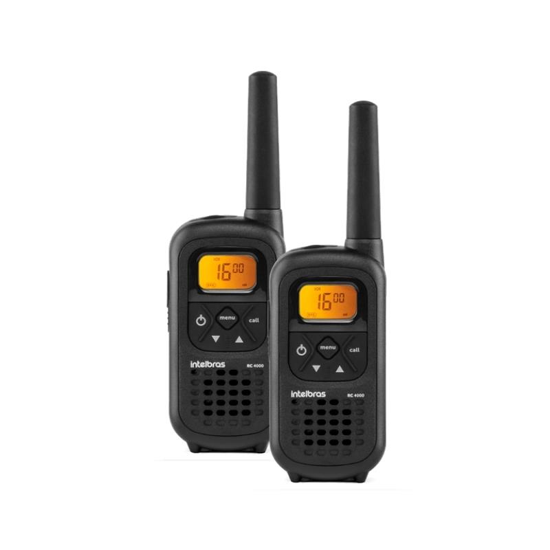 Kit 2 Rádios Comunicador FRS/GMRS RC 4002 Intelbras - 2 Unidades
