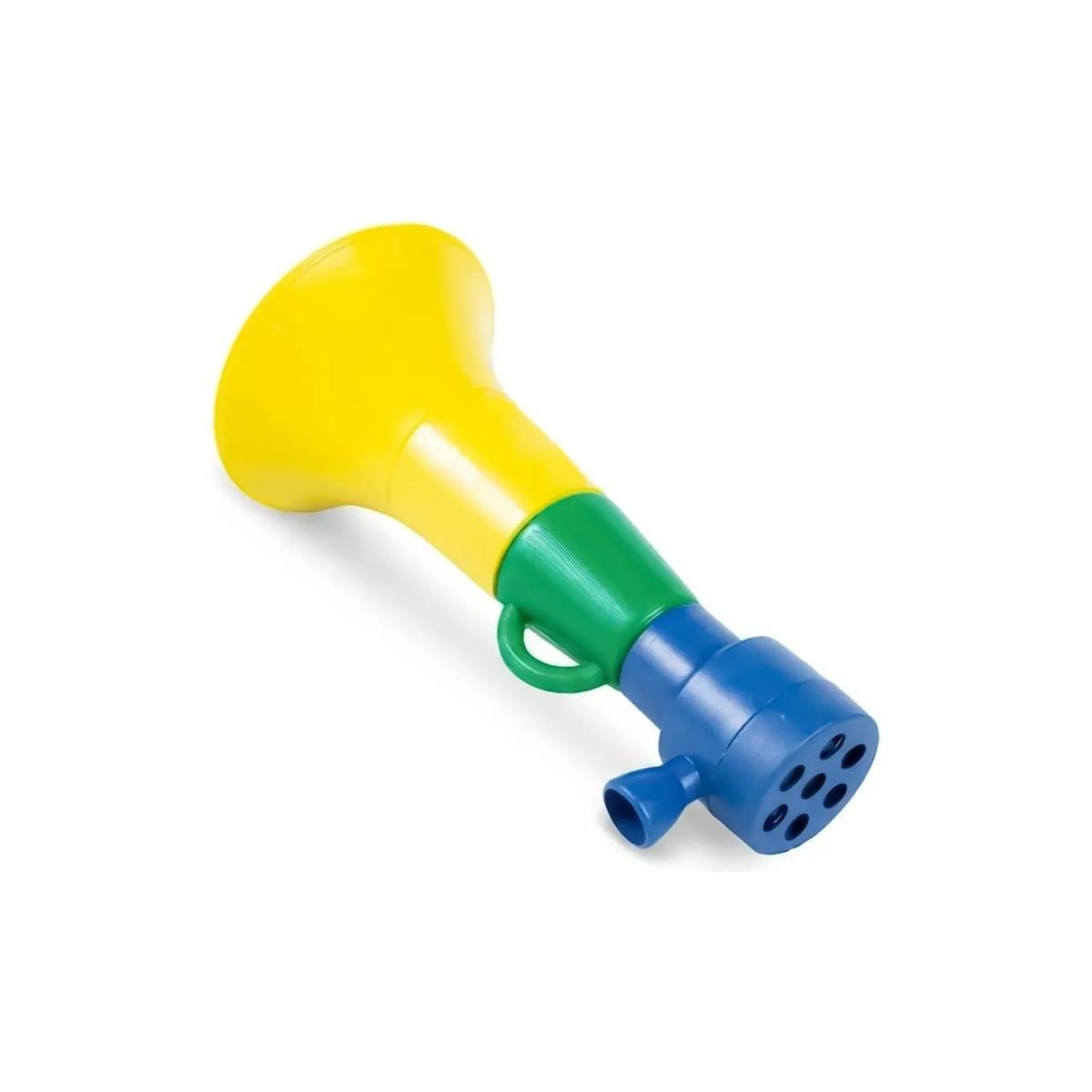 Corneta Vuvuzela Brasil N°2 Copa Do Mundo  19,5cm - Cor Sortida