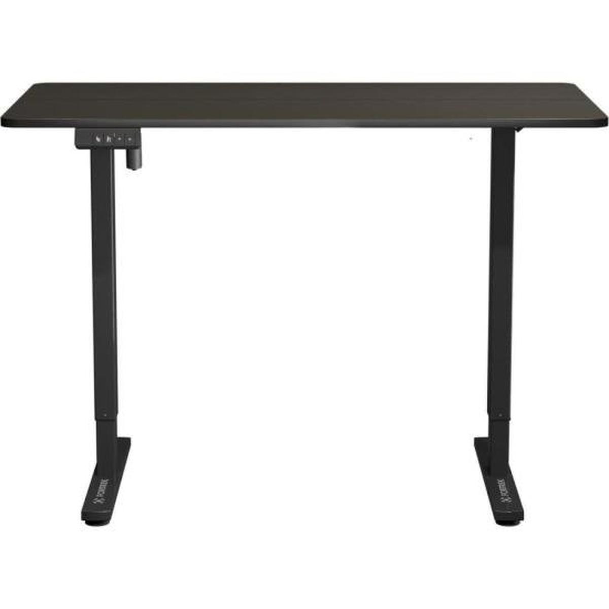 Mesa Elétrica Altura Ajustável Motor único Fortrek Lift Preta 120×60
