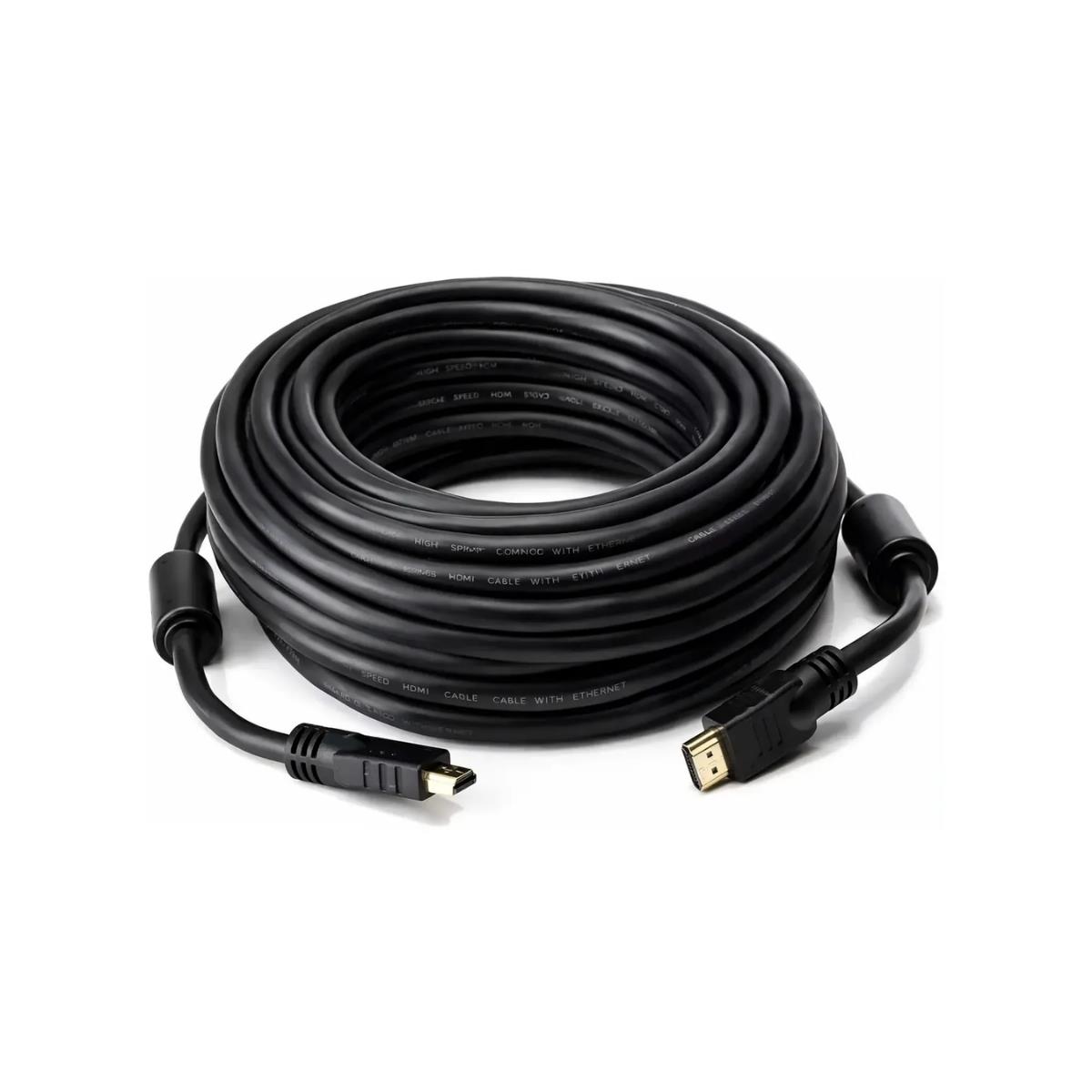 Cabo HDMI 1.4 Macho x HDMI 1.4 Macho Dourado - 10m