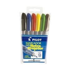 Caneta Retro-projetor 6 Cores 1.0mm Pilot