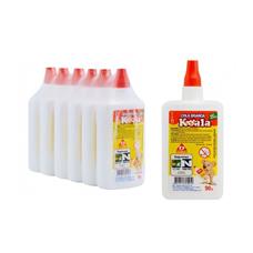 Kit 6 Colas Escolar Branca Koala Delta 90g - 6 Unidades