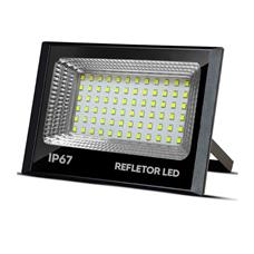 Holofote Led Refletor Solar SMD 100W IP67 Athlanta - Branco Frio