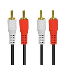 Cabo Áudio 2 RCA x 2 RCA 3m