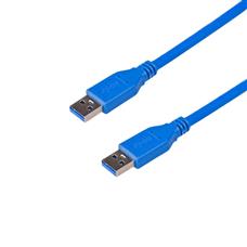 Cabo USB 3.0 Macho x USB 3.0 Macho 5m - Azul