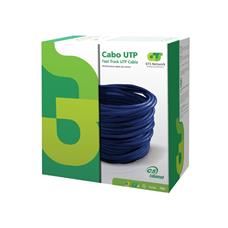 Caixa Cabo de Rede UTP 100% Cobre  CAT.5e 4P LanExpert Bluecon GTS 305m