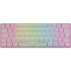 Teclado Mecânico Fortrek Gravity Air Compact Wireless Branco