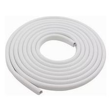 Borracha Couro Cobra Proteção Da Porta 7x14 Mm Branca 10 M
