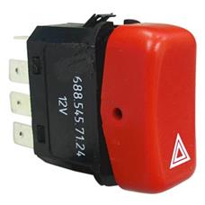 Interruptor Luz Emerg 12v Mercedes Caminhões E ônibus Ap 88