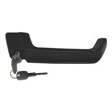 Maçaneta Externa Porta Esq Caminhões Volvo Até 92 Preta