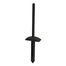 Rebite Pop Nylon Corpo 4x26mm Cabeça 15,5x2,5mm