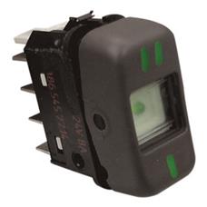 Tecla Simples Marrom 8pin 24v Mb Actros 08a12