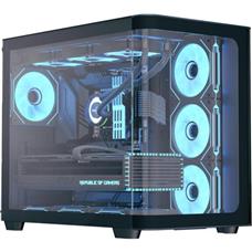 Gabinete Gamer Aerocool ATX P500C Preto Lateral Vidro