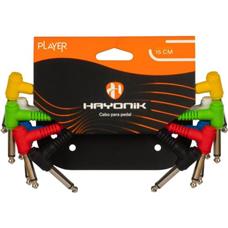 Kit Cabo Para Pedal Linha Player 15cm Hayonik Sortido Com 6