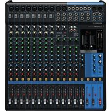 Mesa de Som Yamaha MG16XU Analógica 16 Canais Bivolt Preta