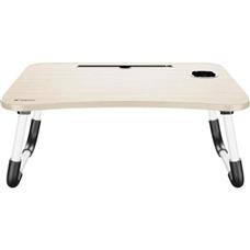 Mesa para Notebook Portátil Fortrek Lapdesk com Gaveta Embutida Madeira
