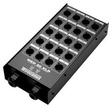 Painel 20 Xlr 2 Prensa Cabo Med2 20 2s Wireconex