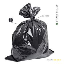 Saco De Lixo 100 Litros P6 - Forte 50 Unidades