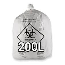 Sacos De Lixo Infectante Hospitalar 200l Com 100 Un