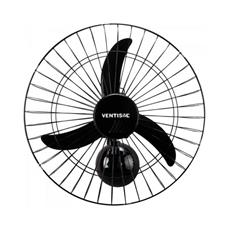 Ventilador de Parede Ventisol Oscilante 60cm Aço Preto Bivolt
