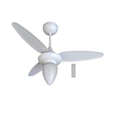 Ventilador de Teto Ventisol Wind 3 Pás Branco Bivolt