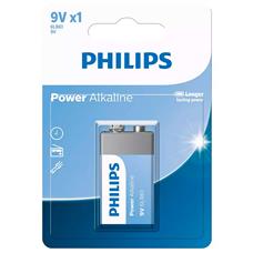 1 Bateria Alcalina 9v Philips